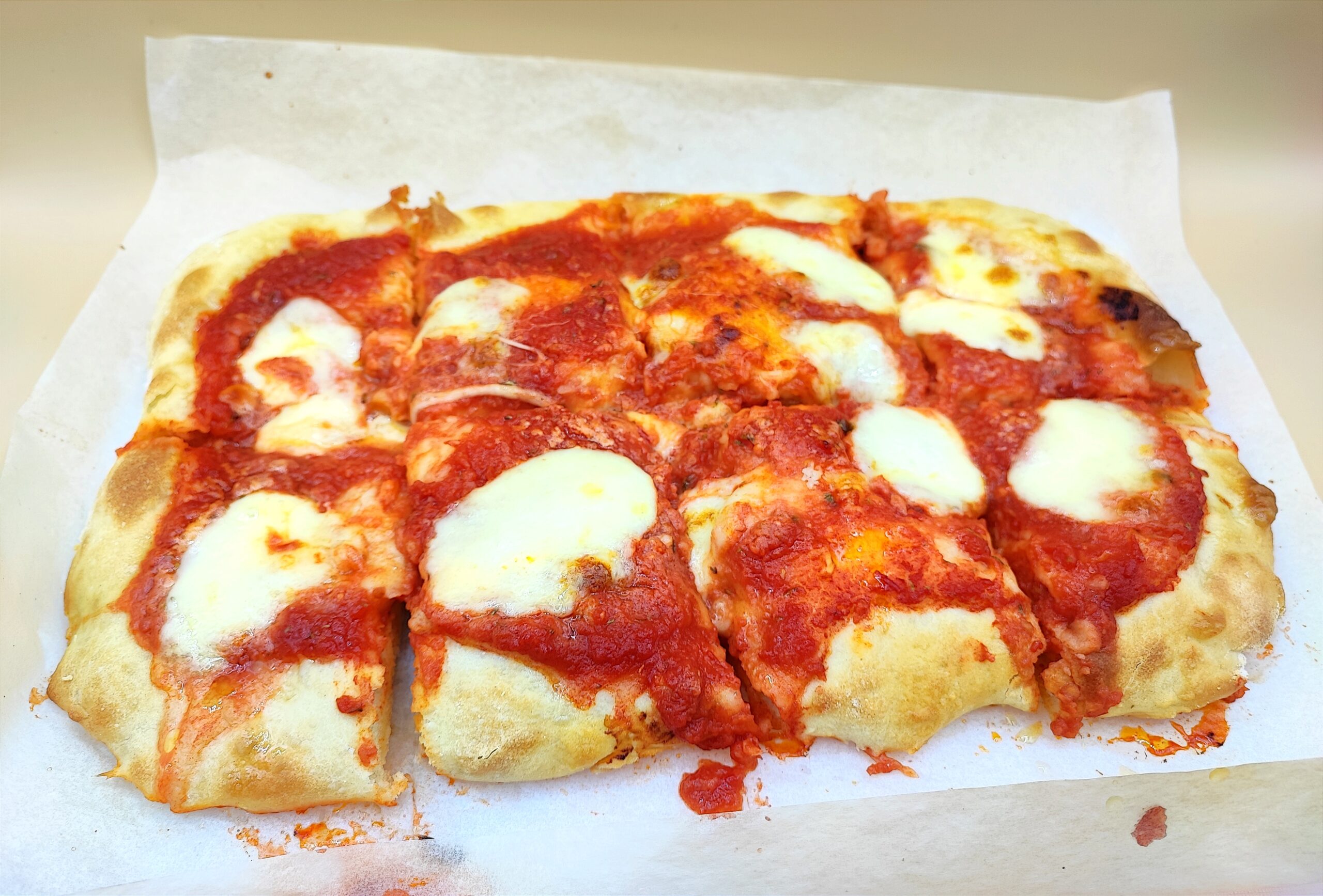 Pizza Mixed with a Spoon