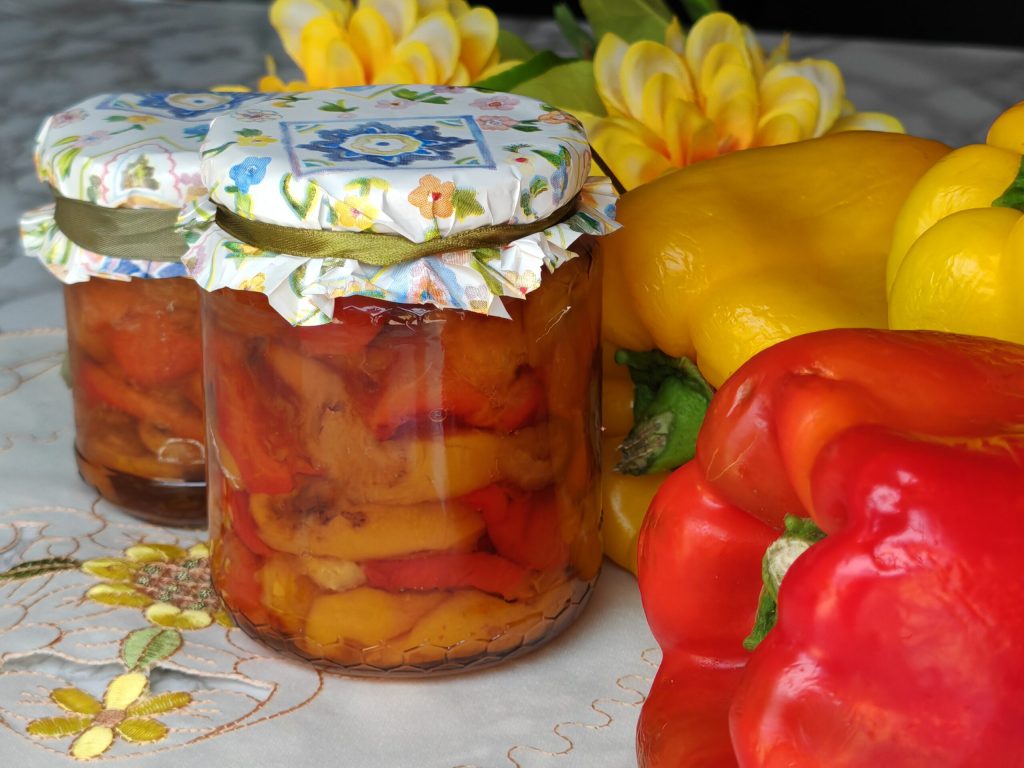 Natural Bell Pepper Preserve