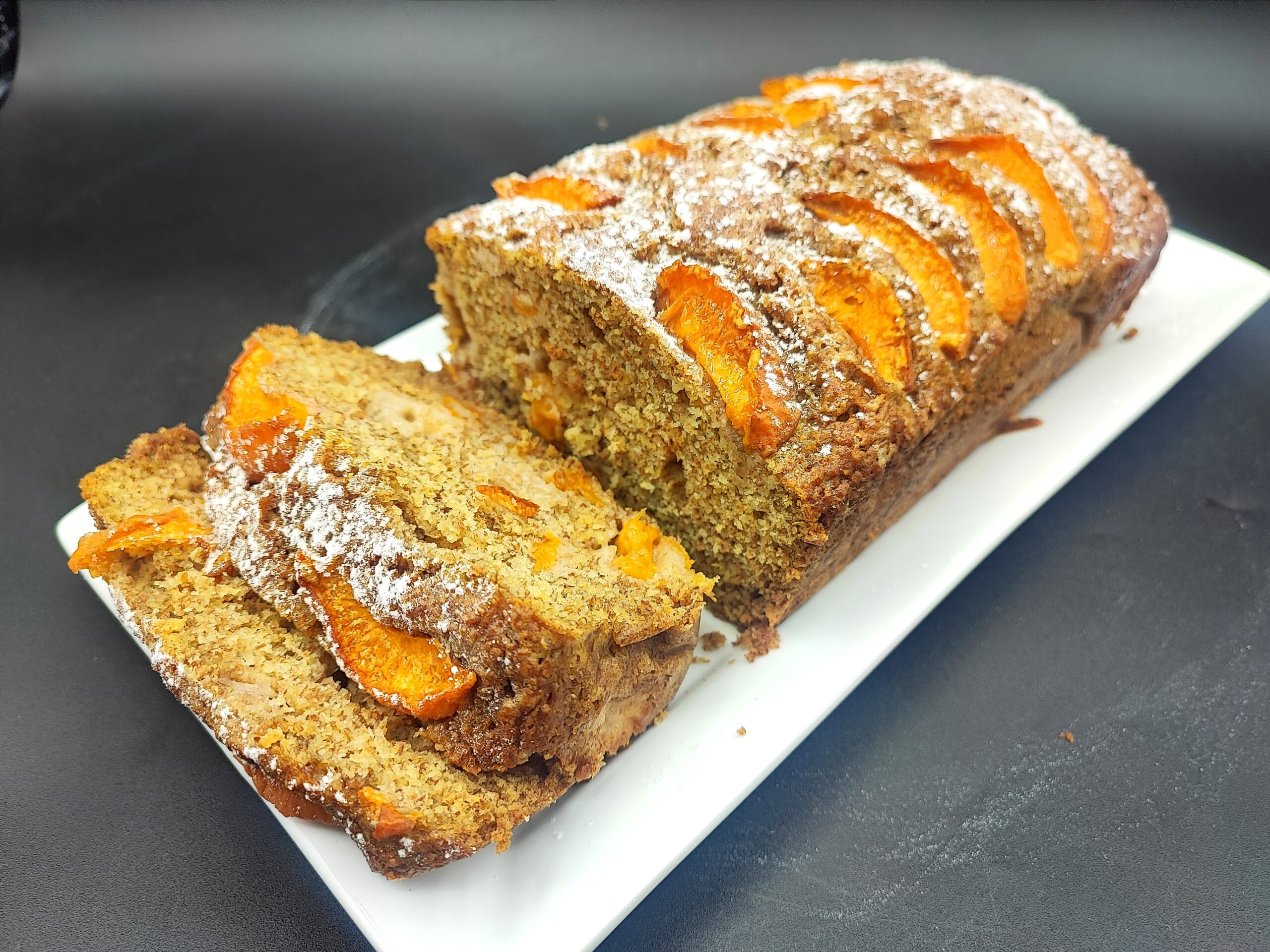 Vegan Plumcake with Apricots and Whole Wheat Flour