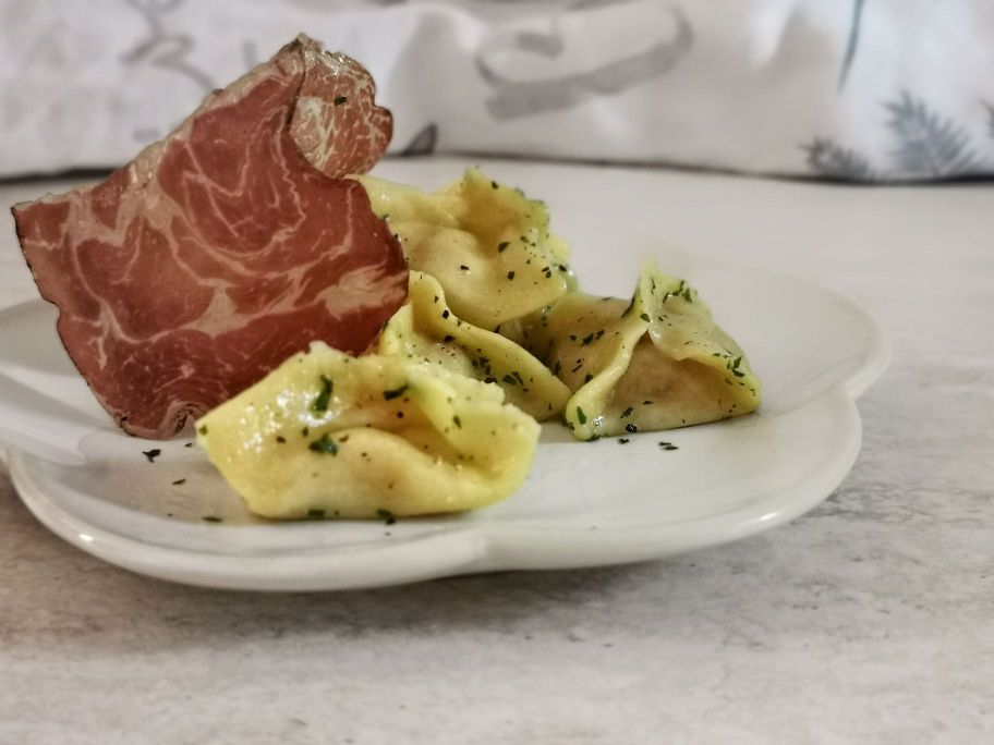 RAVIOLI WITH PIACENTINA COPPA DOP