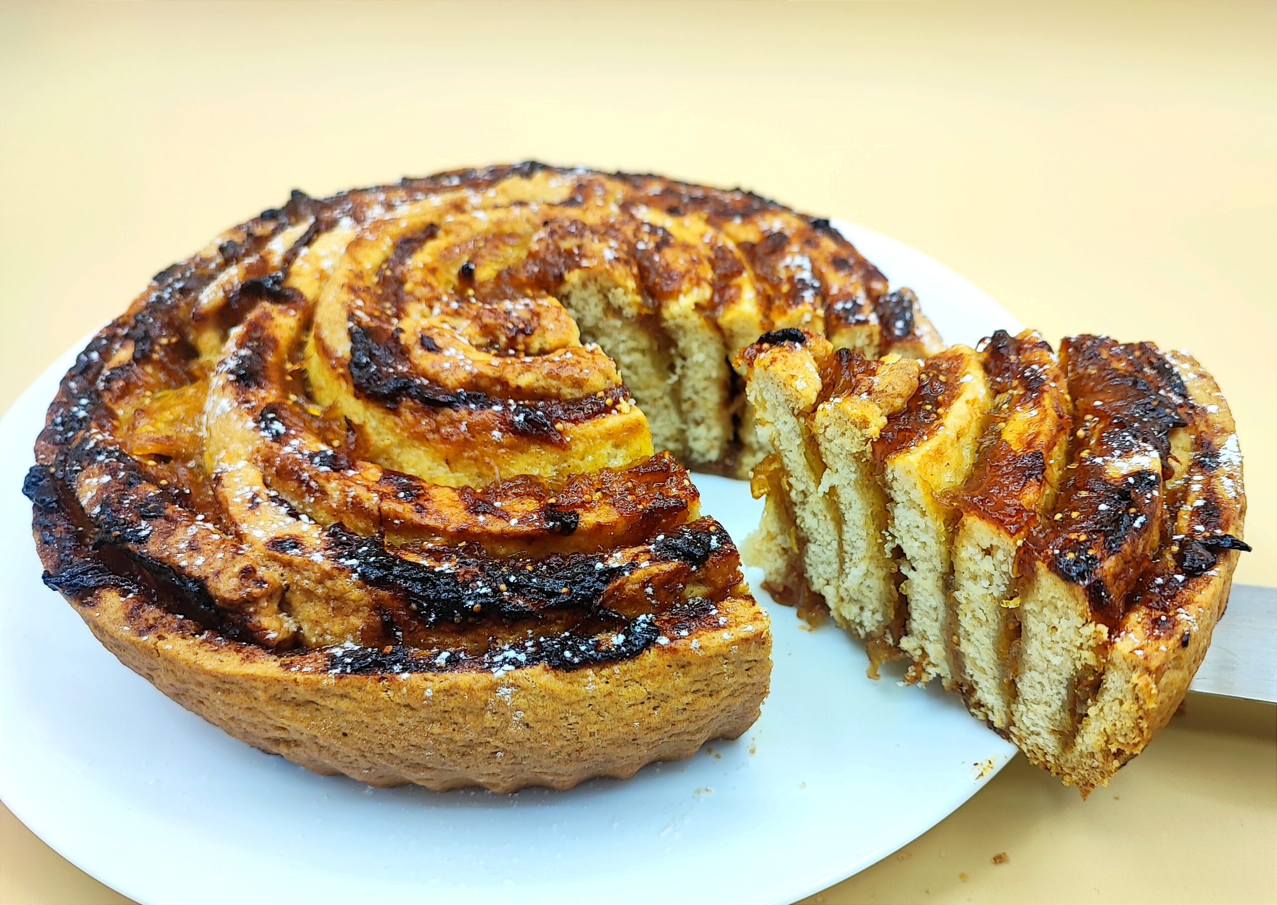 Fig Pinwheel Tart