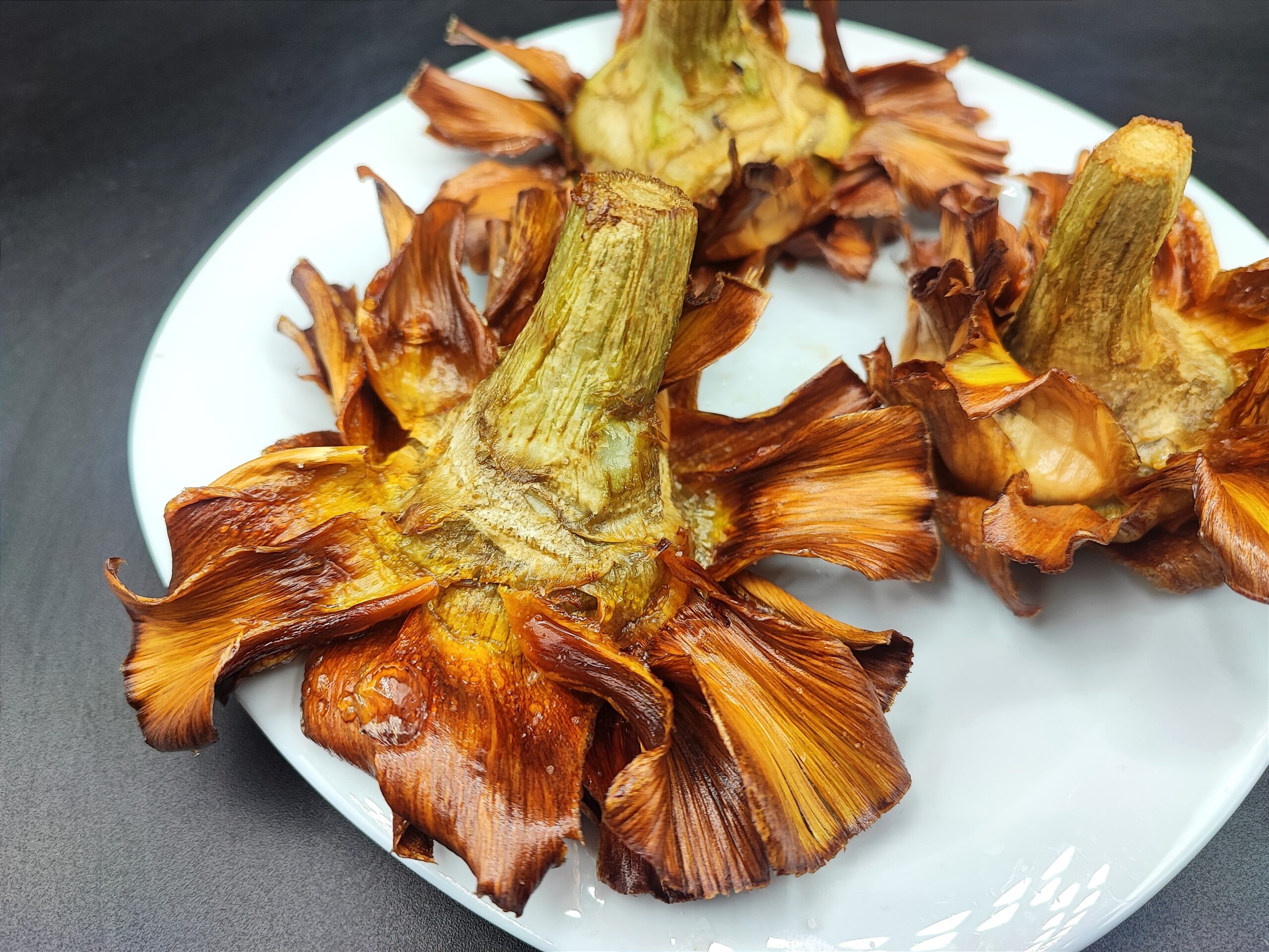 Jewish Style Artichokes