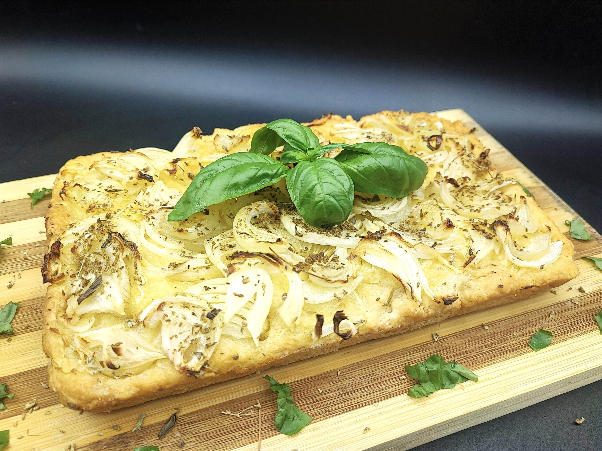 Quick Onion Focaccia
