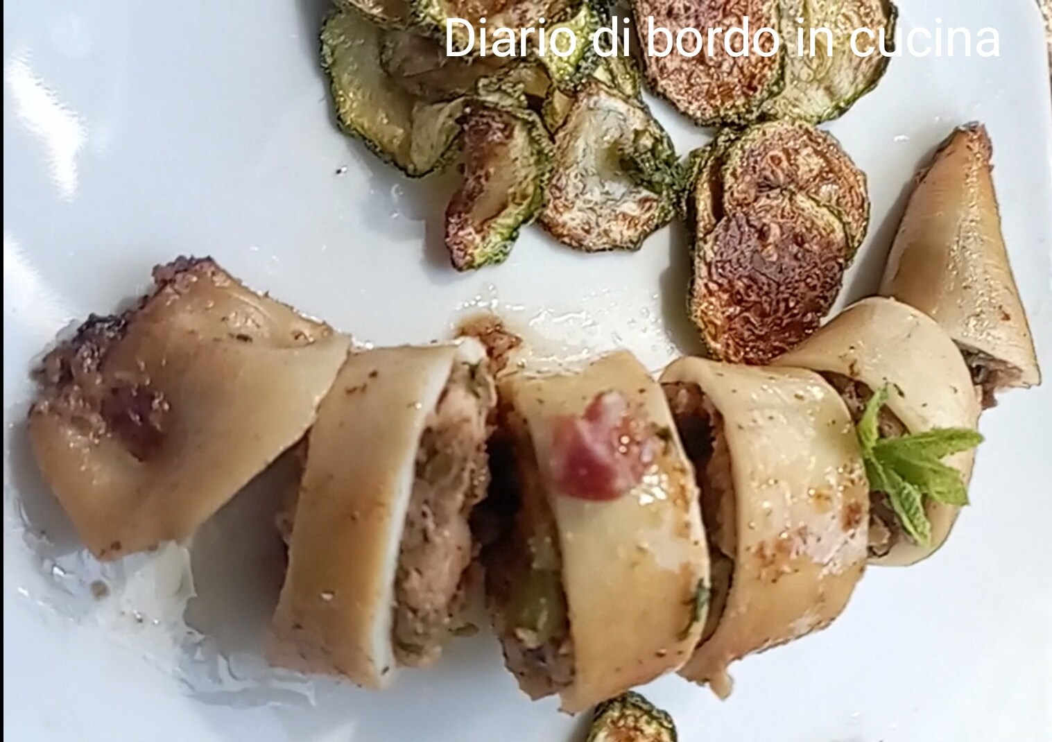 Mediterranean Stuffed Squid