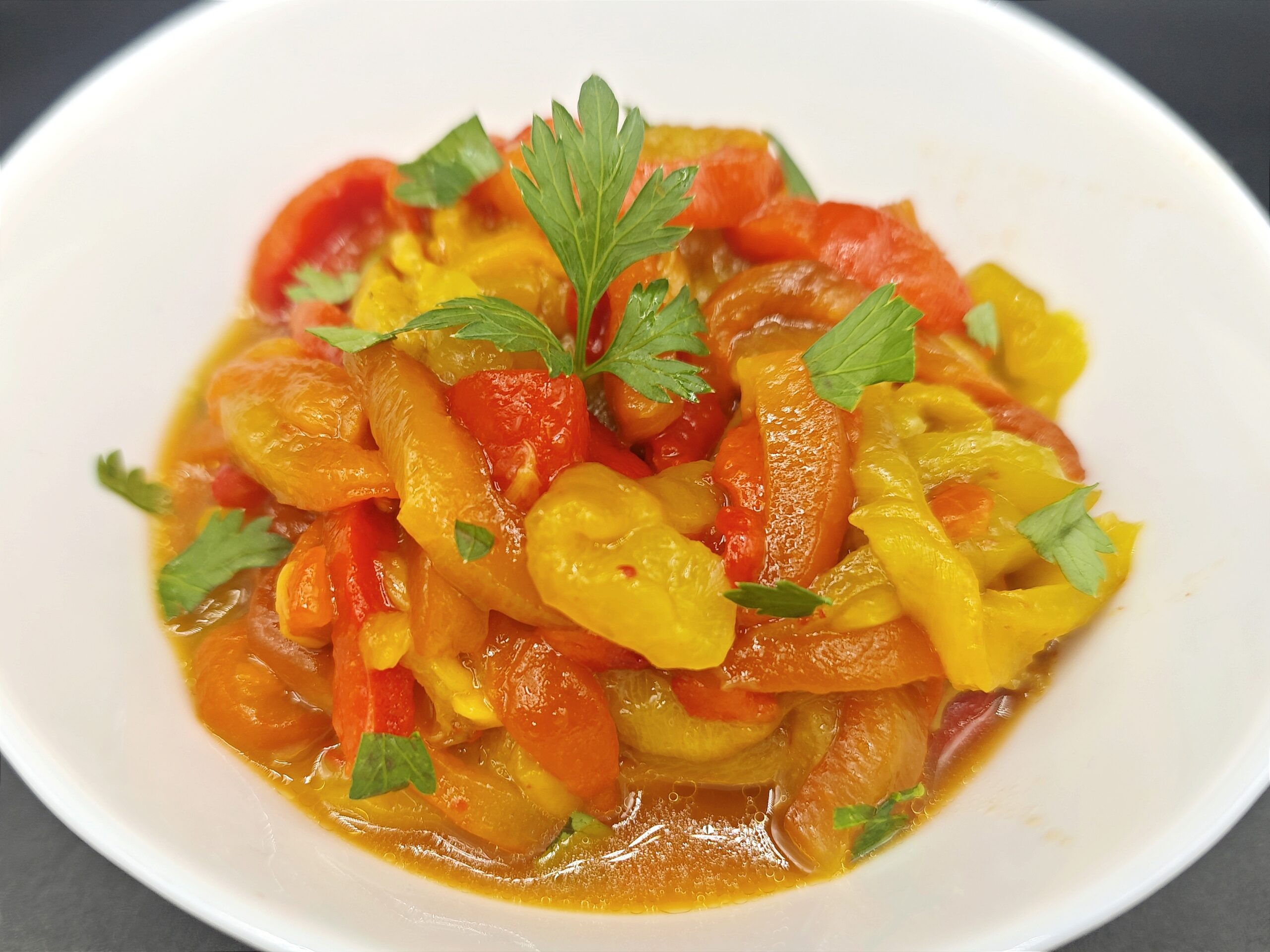 Air Fryer Roasted Peppers