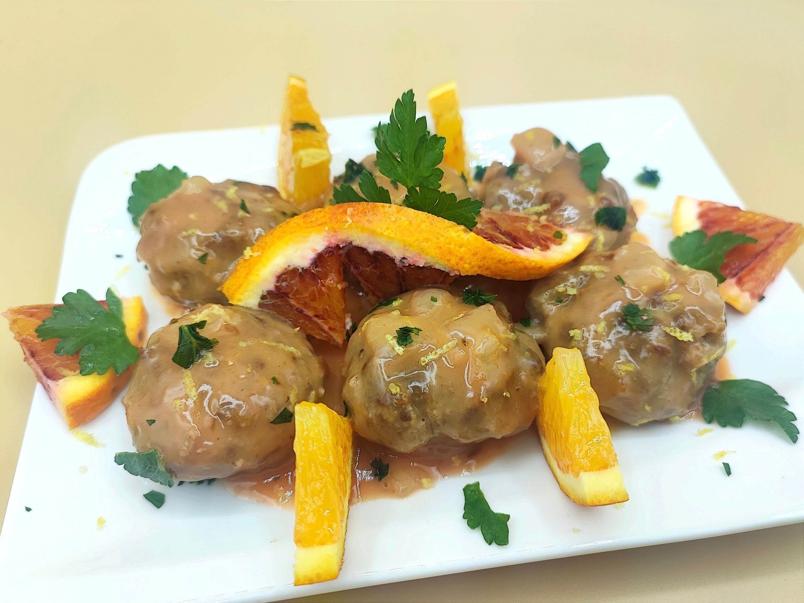 Citrus Meatballs