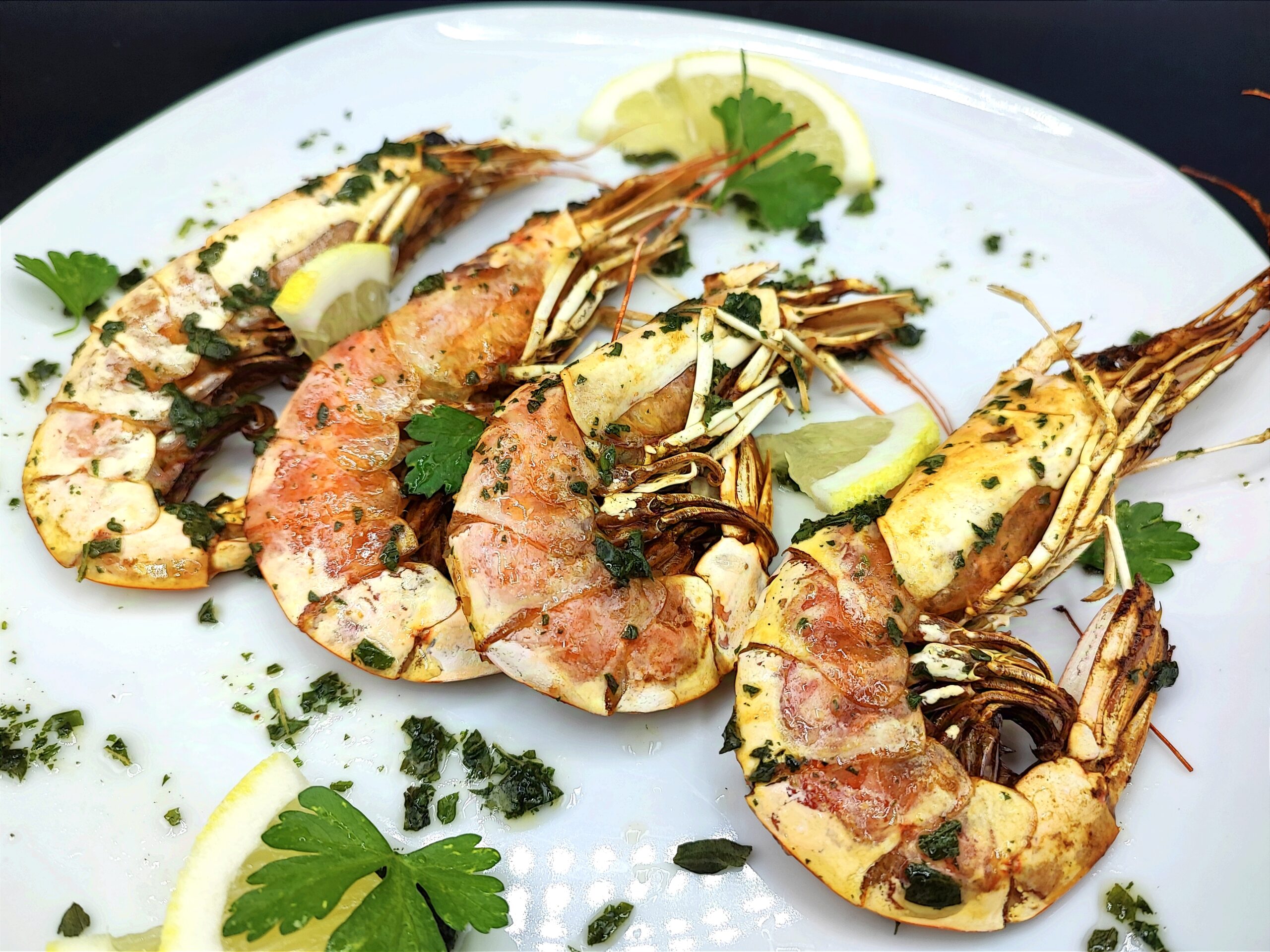 Air Fryer Lemon Shrimp