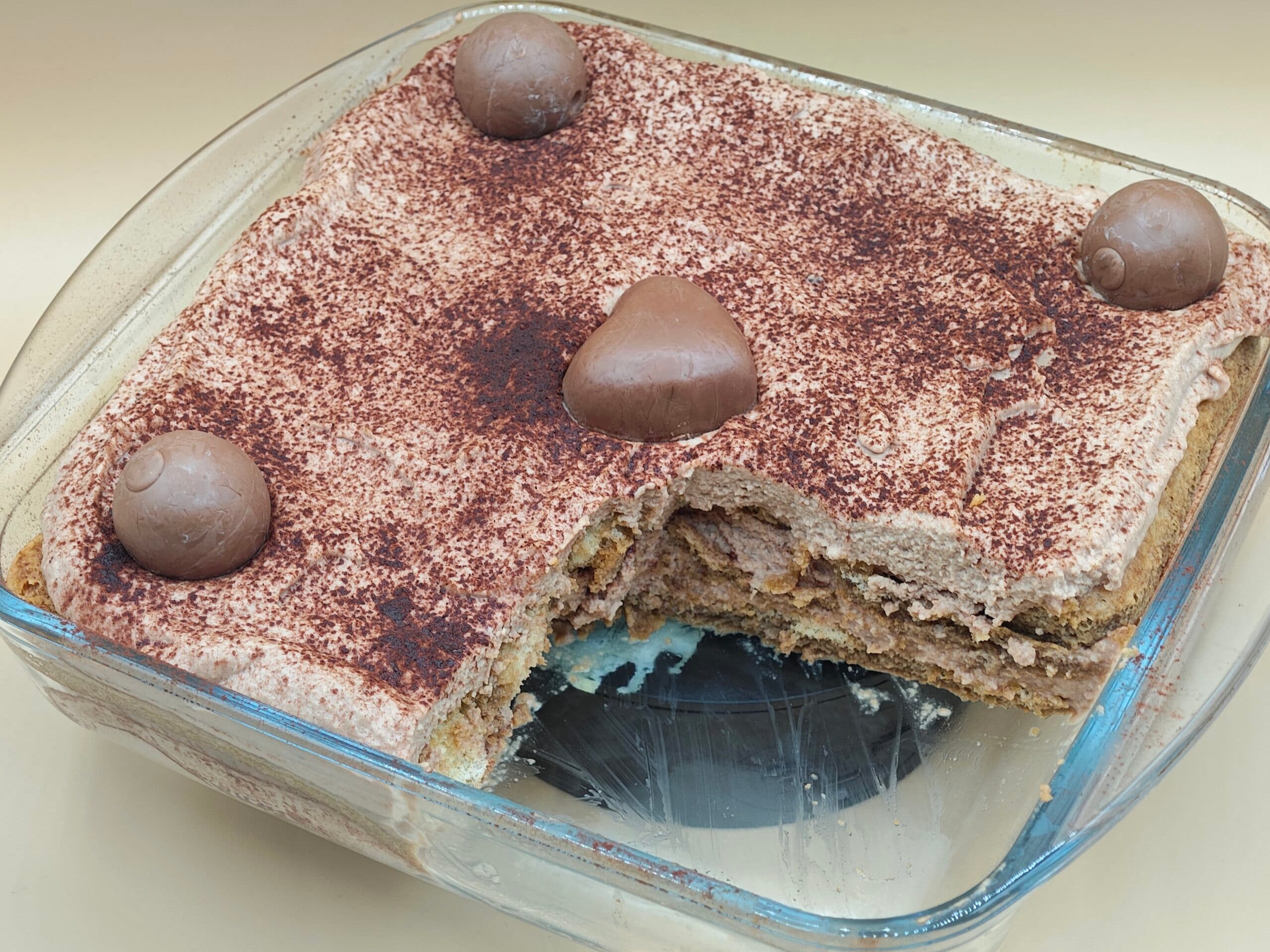 LINDT TIRAMISÙ without eggs – Creamy, quick, and irresistible! 🍫✨