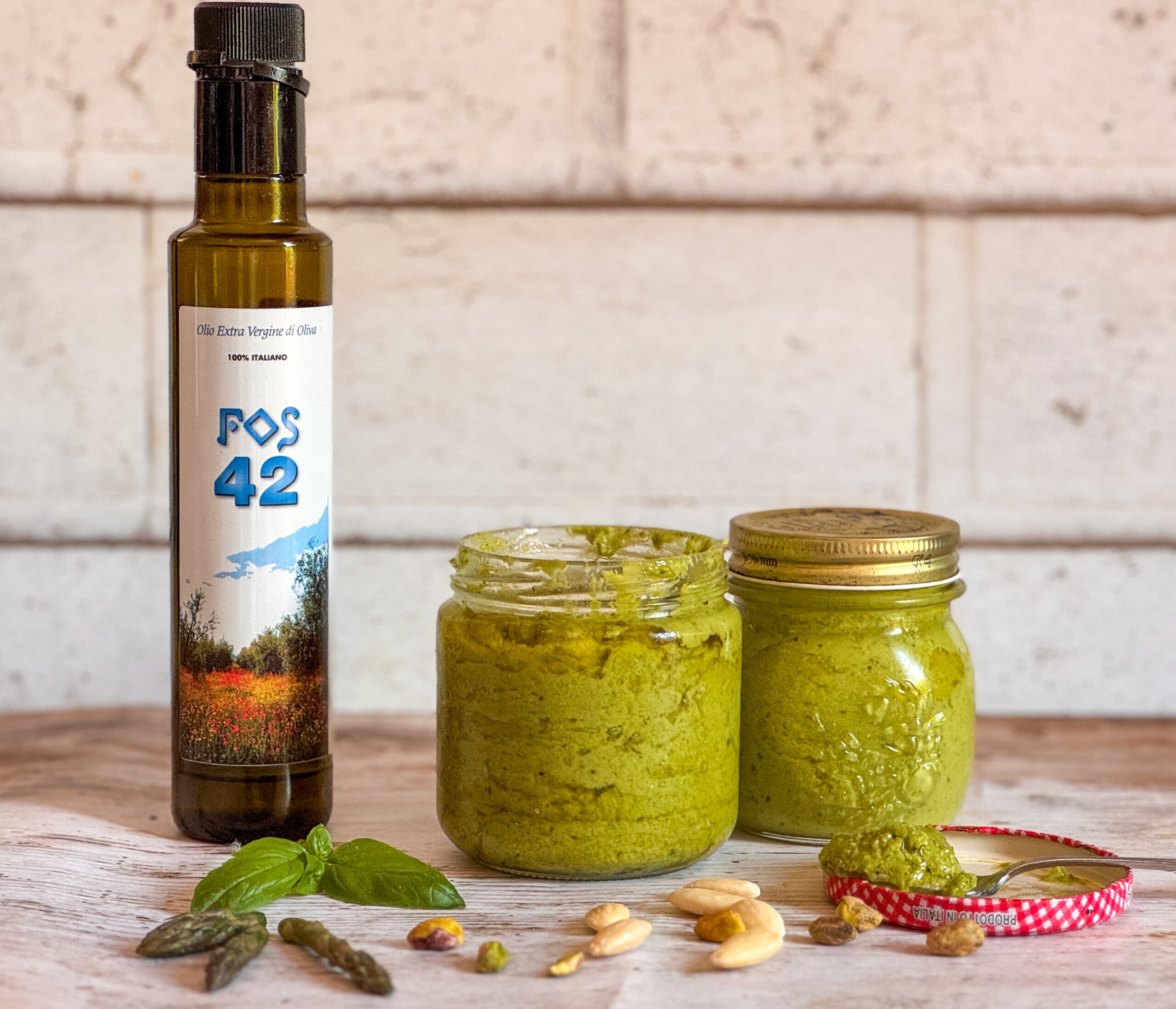 Asparagus and Pistachio Pesto