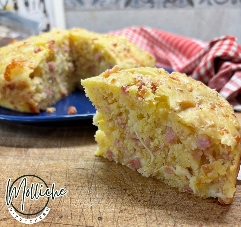 Savory Cheese and Ham Pie