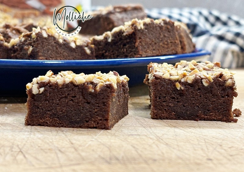 creamy Nutella brownies