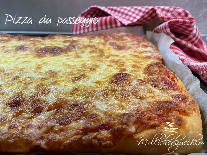 Super Cheesy Walk-Around Pizza