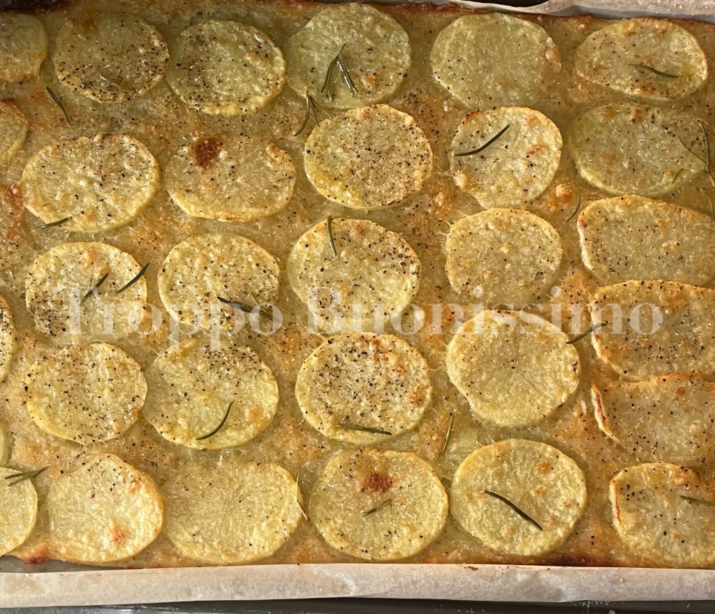 potato flatbread giallo zafferano troppo buonisssimo