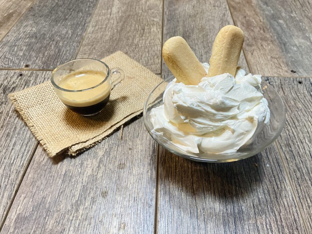 eggless mascarpone cream