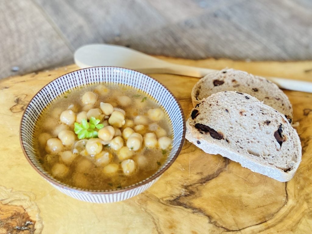 quick chickpea soup