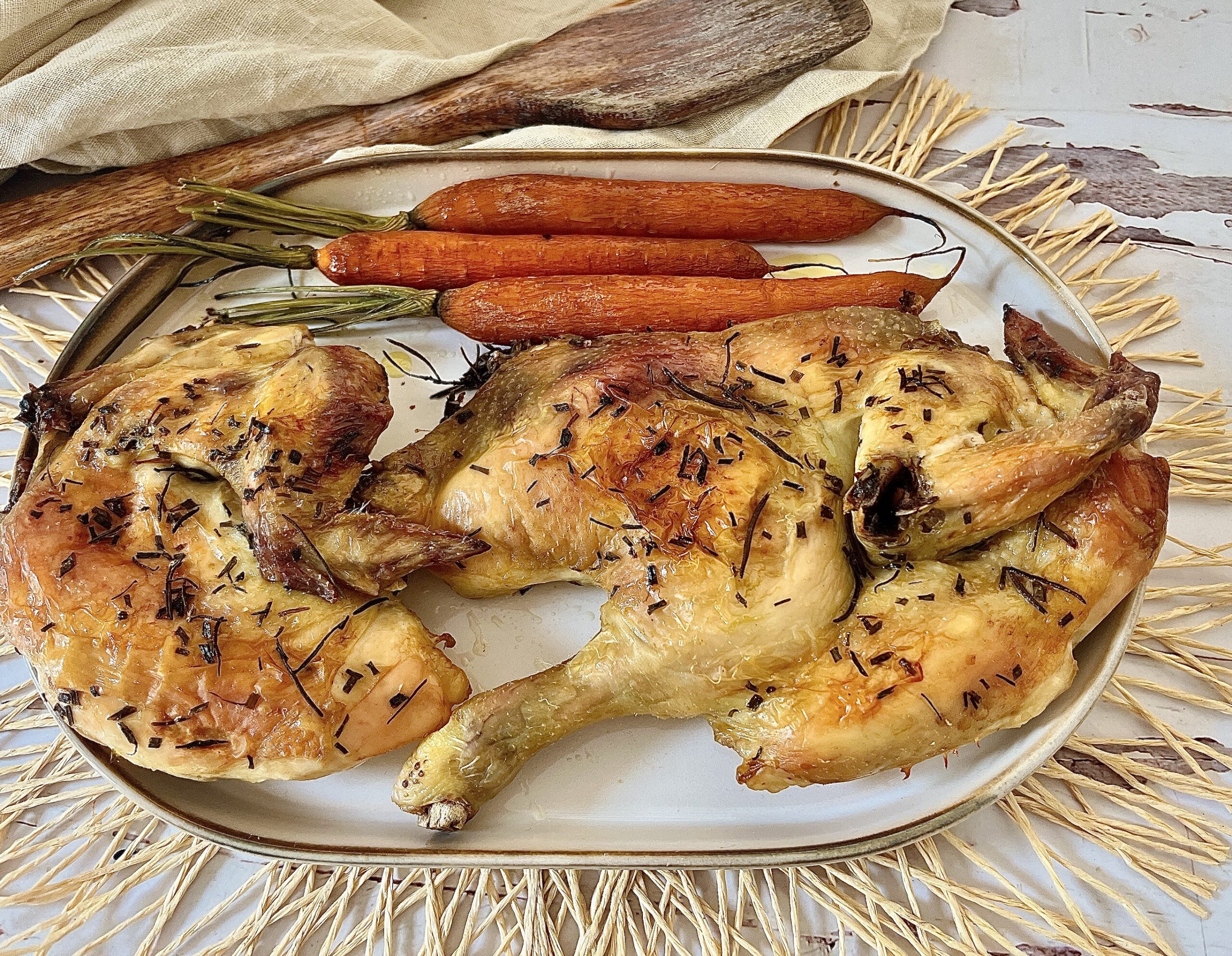 Fat-Free Oven-Roasted Chicken