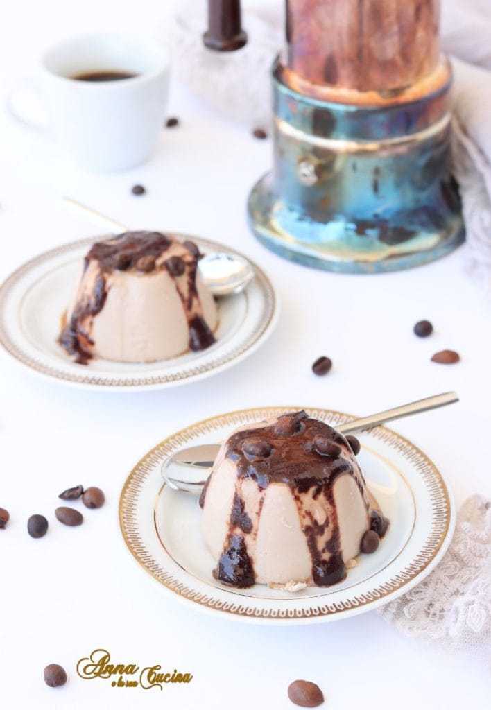 Coffee and Chocolate Panna Cotta