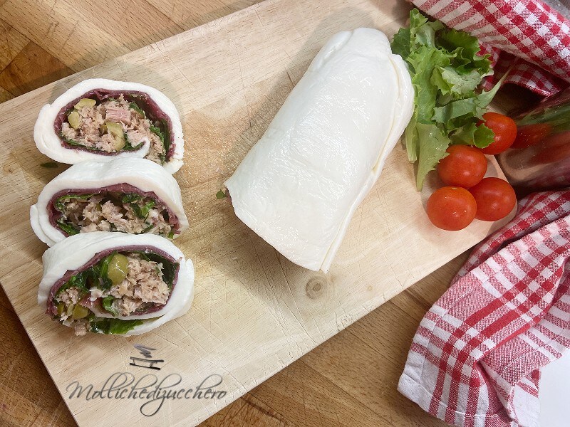 Summer Mozzarella Roll