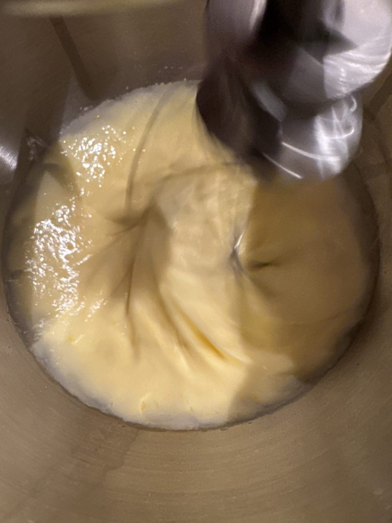 eggs and sugar ready