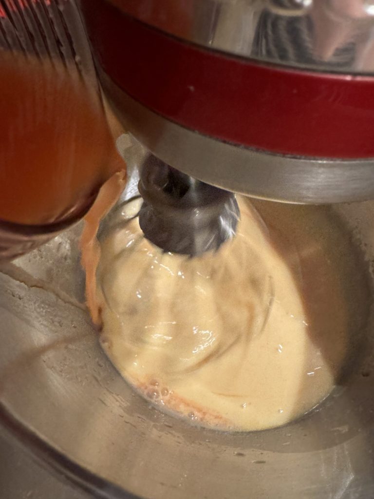 finish and incorporate the juice