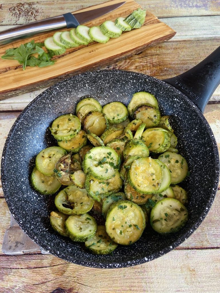 pan-fried zucchini
