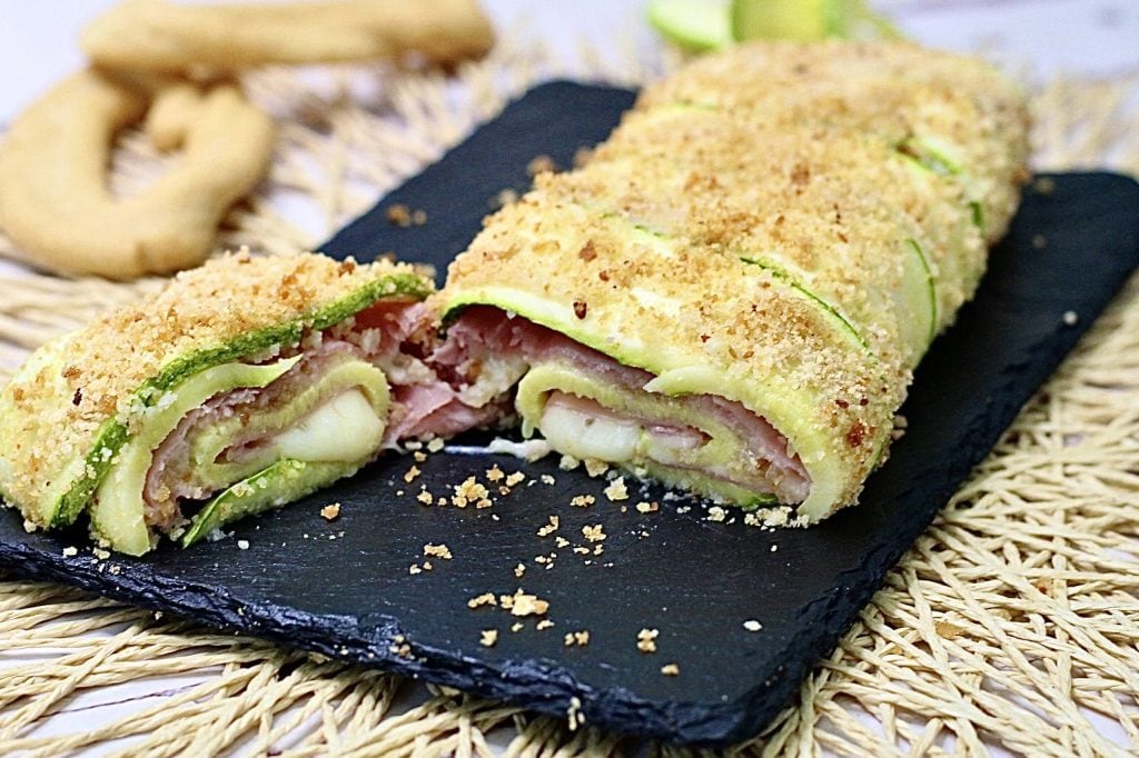 Zucchini Roll, a Swirl of Freshness with a Creamy Heart