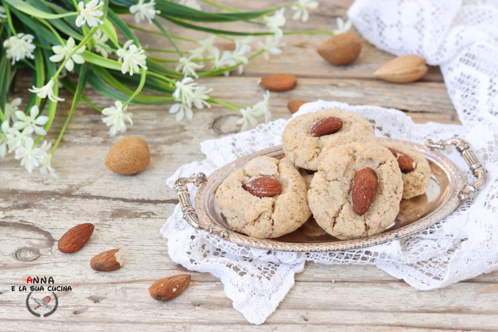 grandma's easy rustic almond cookies