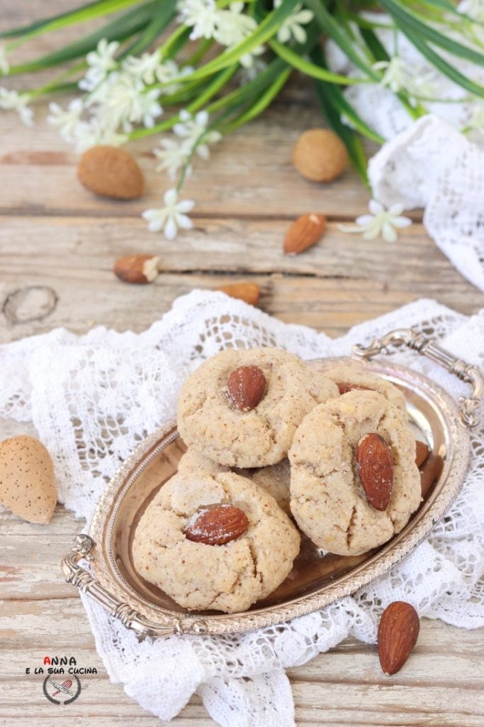 grandma's easy rustic almond cookies