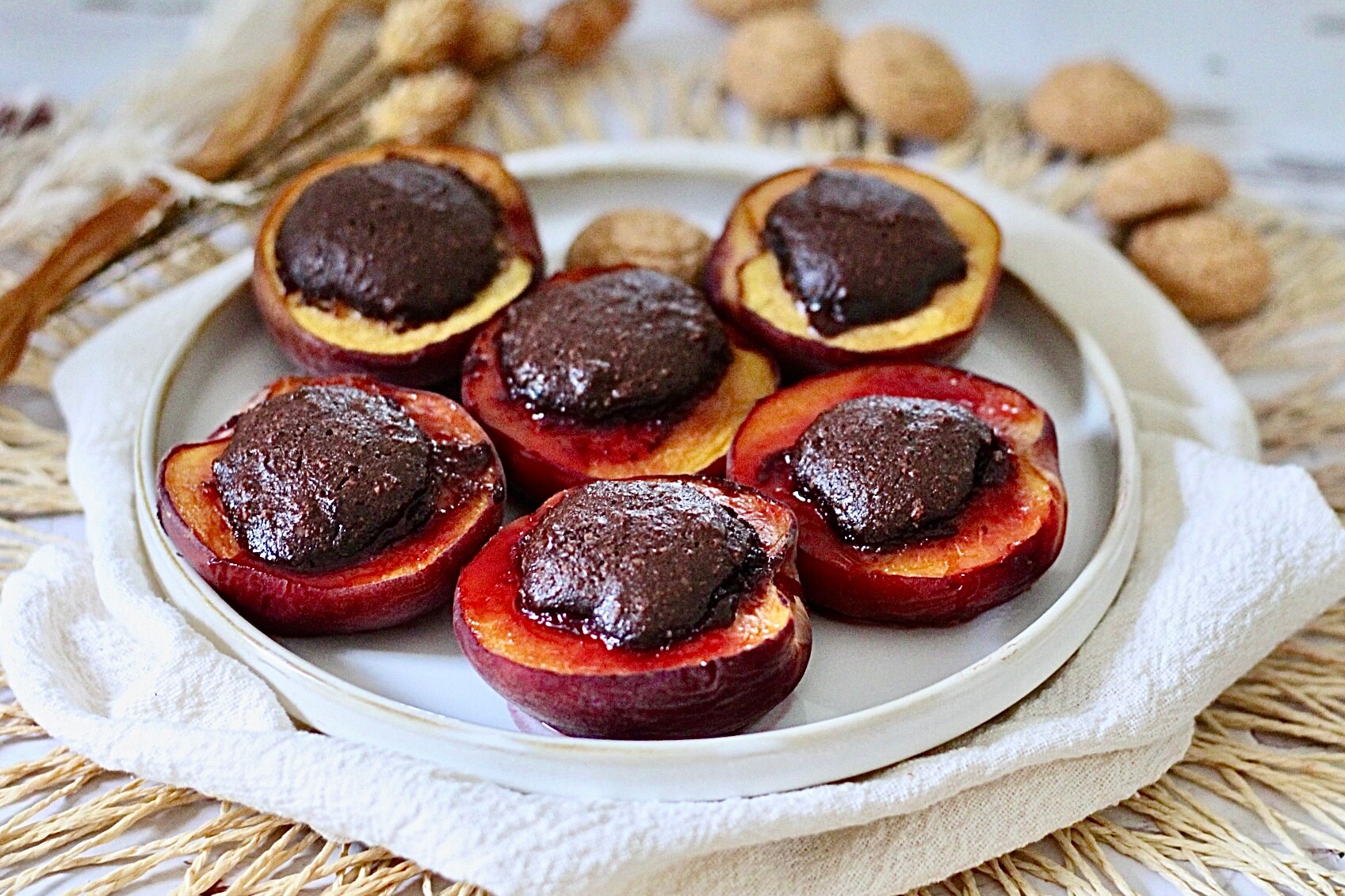 Stuffed Peaches