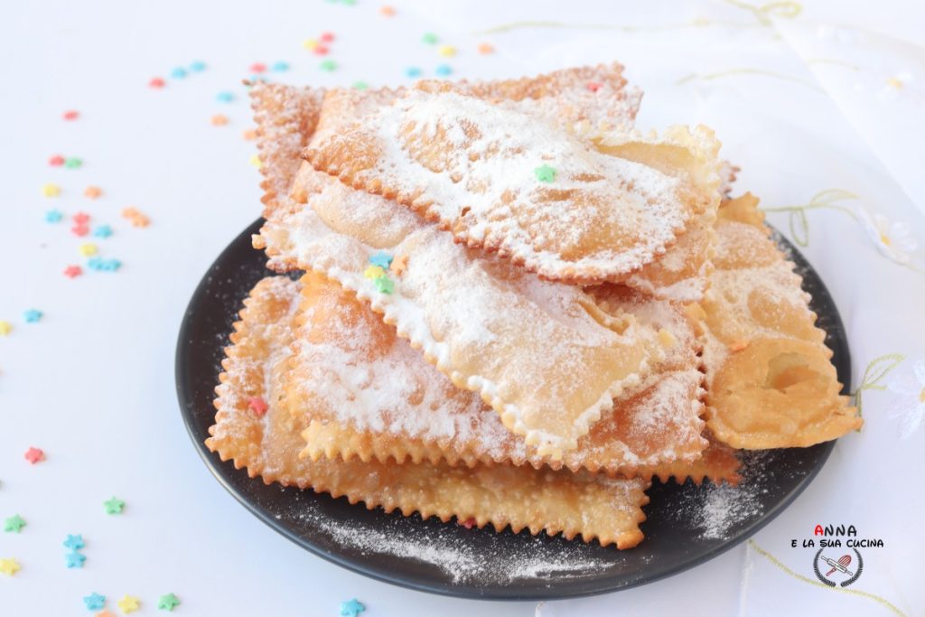 grandma's chiacchiere with marsala and honey