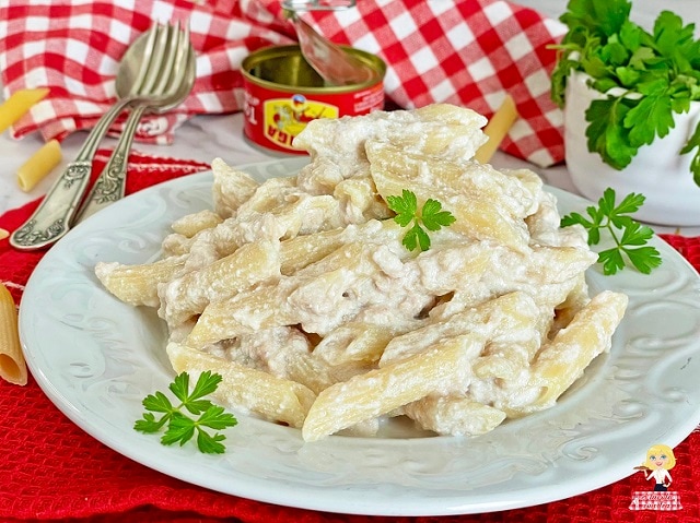 PASTA with TUNA SAUCE