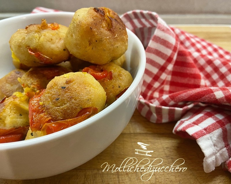 Bell Peppers Meatballs in the Pan