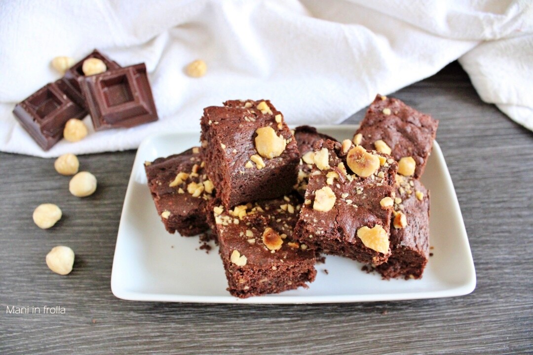 Chocolate and Hazelnut Brownies