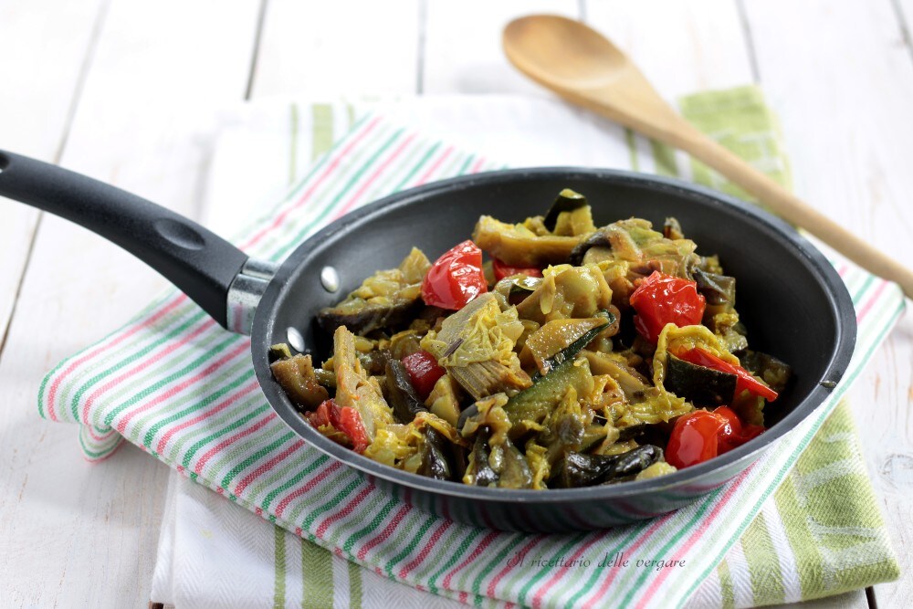Vegetable Side Dish in a Pan