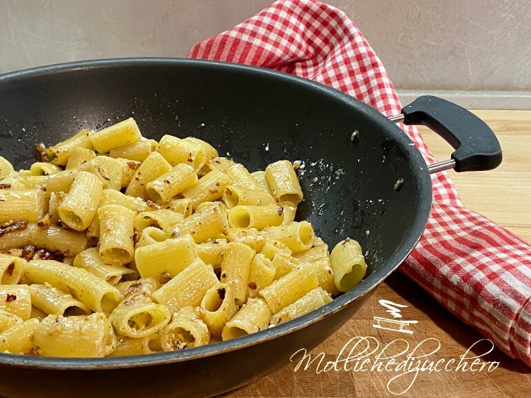 Pasta with Guanciale and Hazelnuts