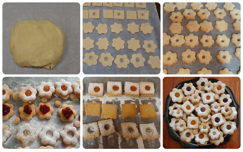 Paired Cookies with Mixed Fillings