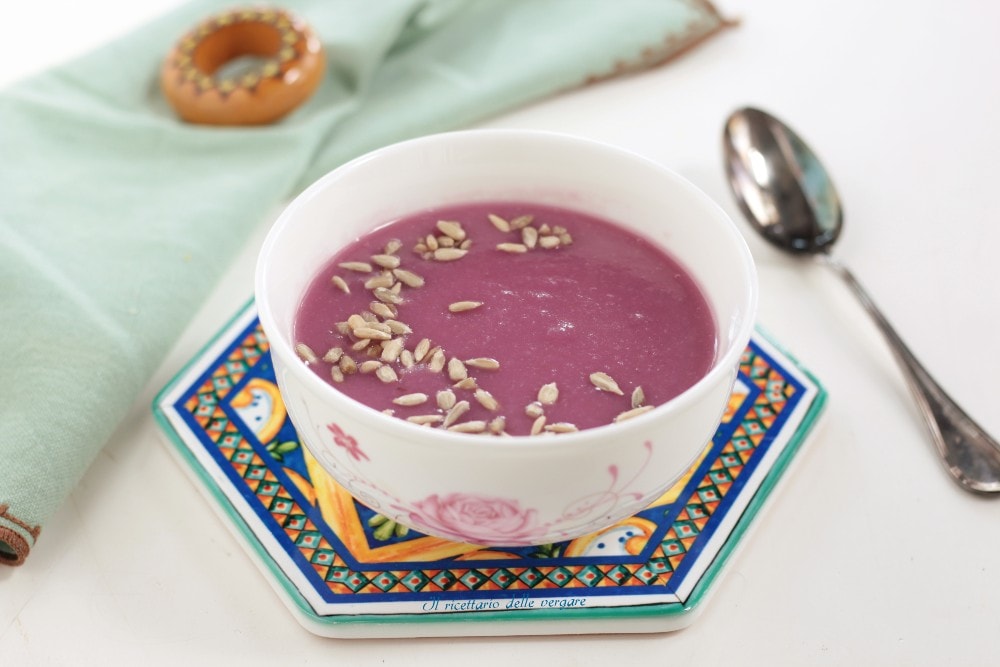Cream of Purple Cabbage Soup