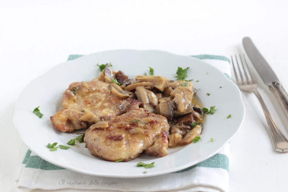 Pork Tenderloin with Mushrooms