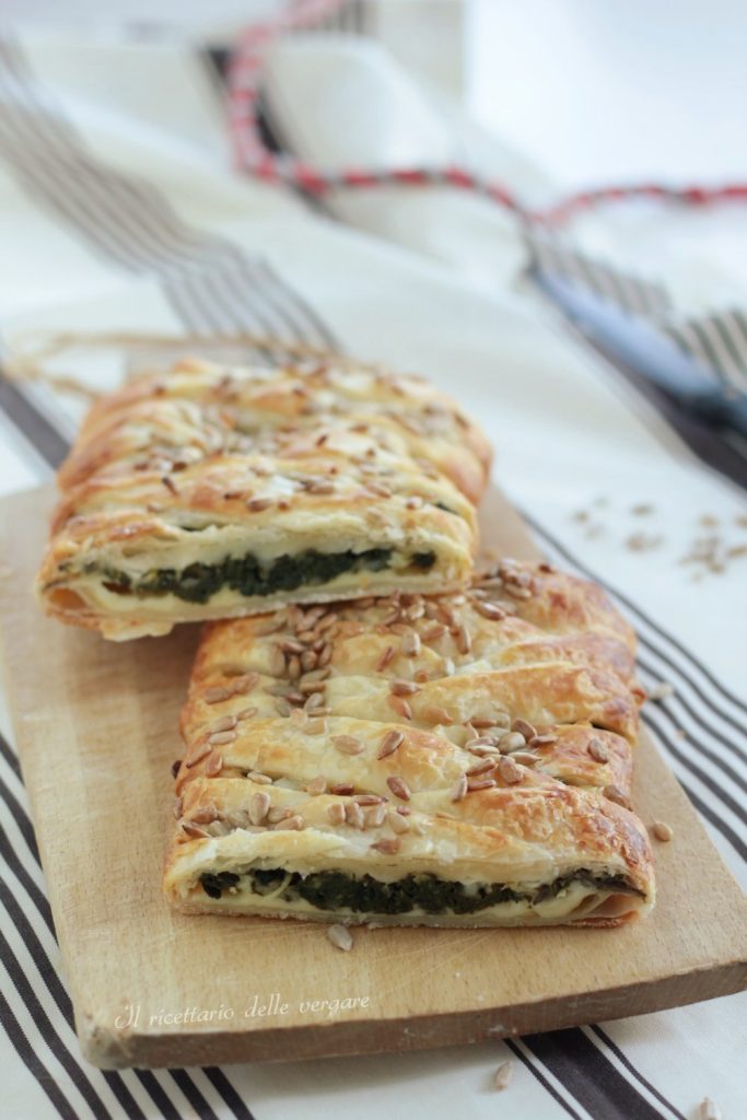 Spinach and Cheese Strudel