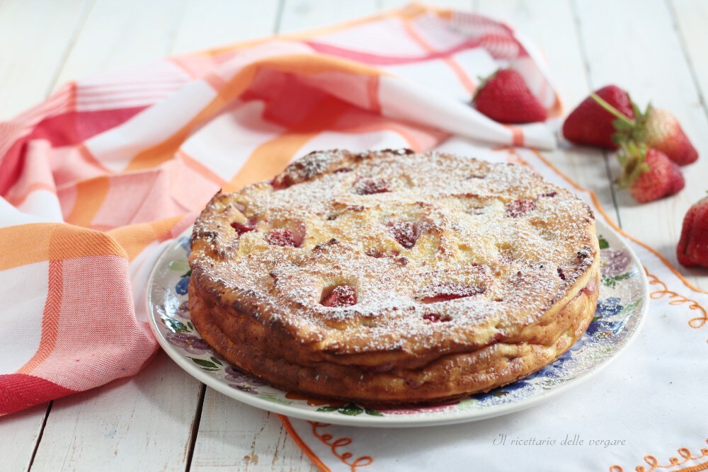 Ricotta Dessert with Strawberries
