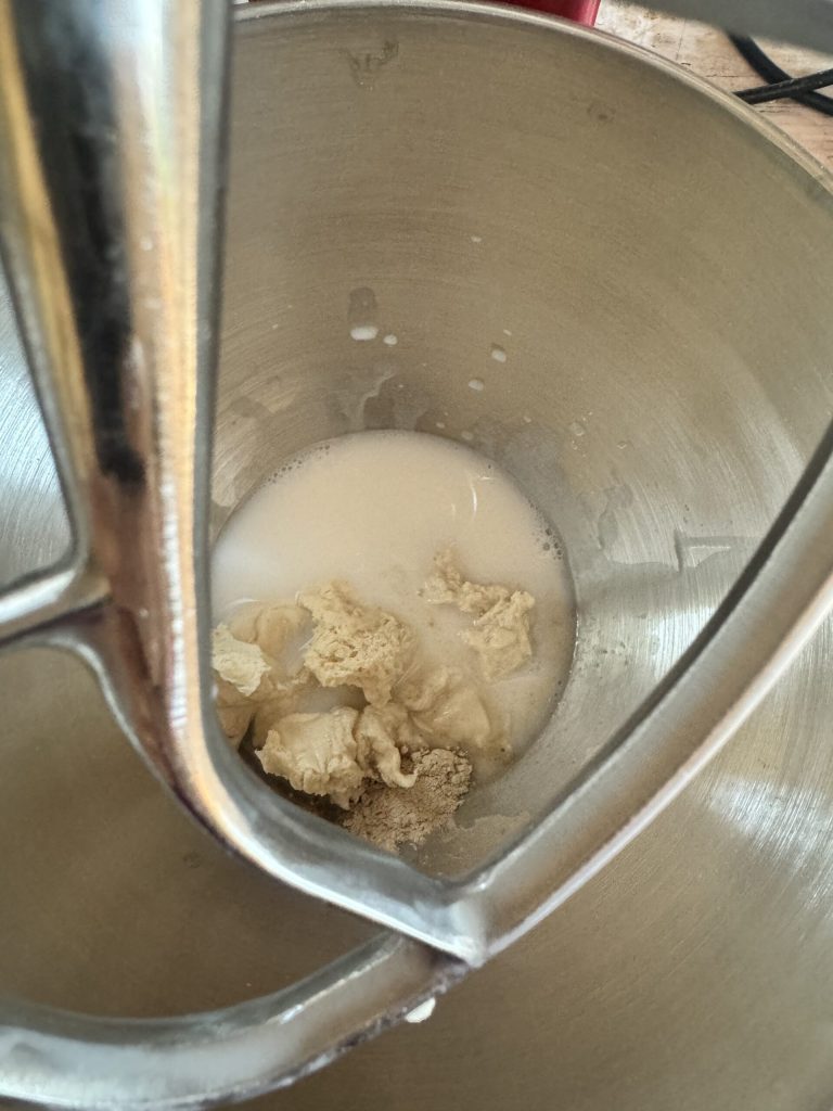 dissolving the starter