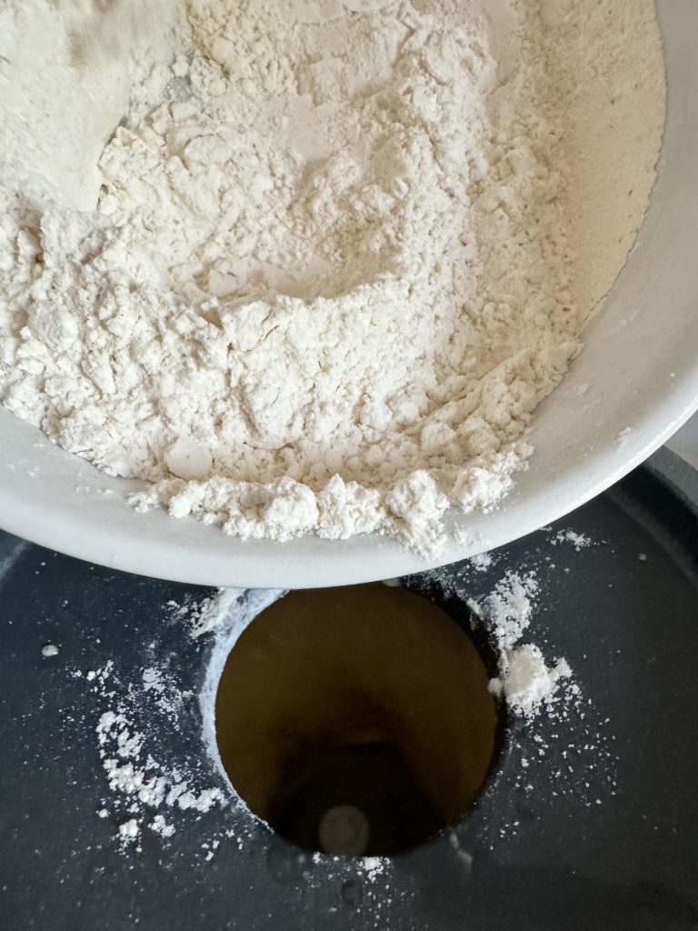 combine the flours