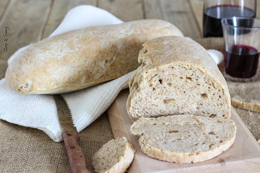 Whole Wheat Bread with Sourdough Starter