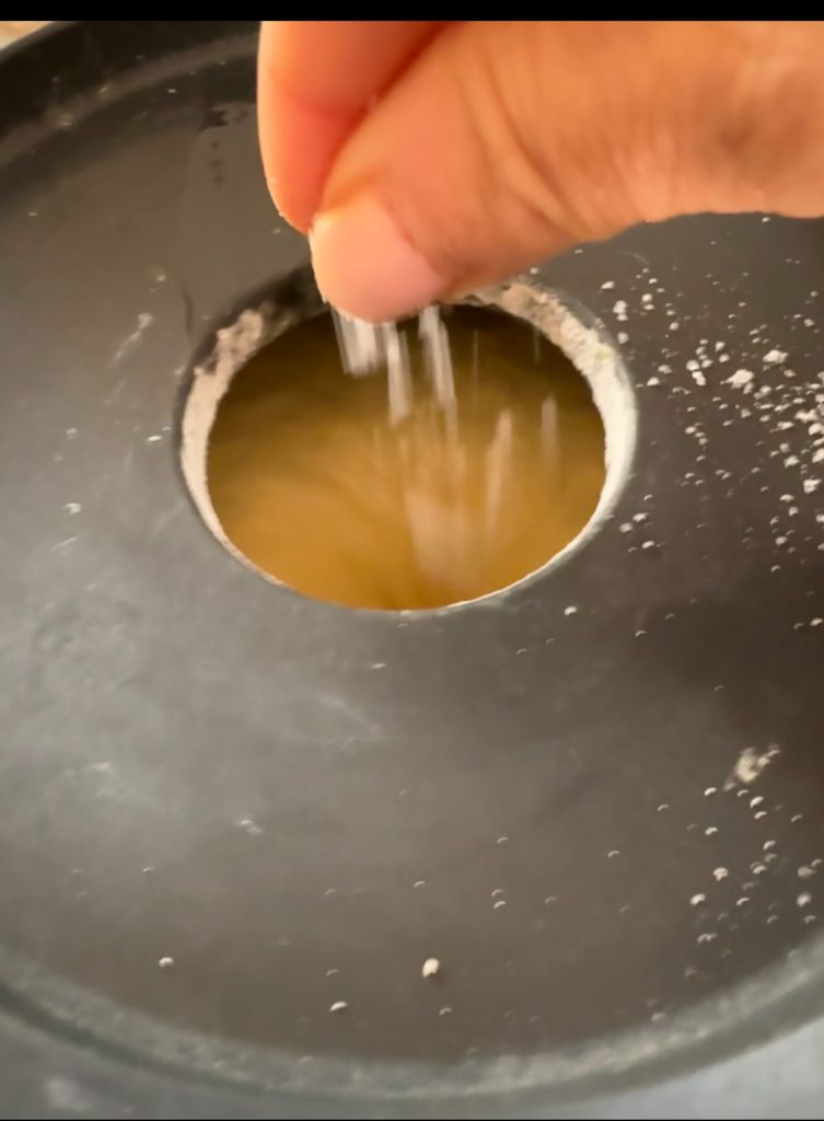 salt for sugar-free orange bread