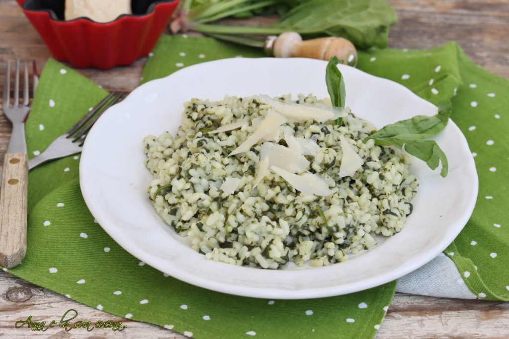 Creamy Risotto with Spinach