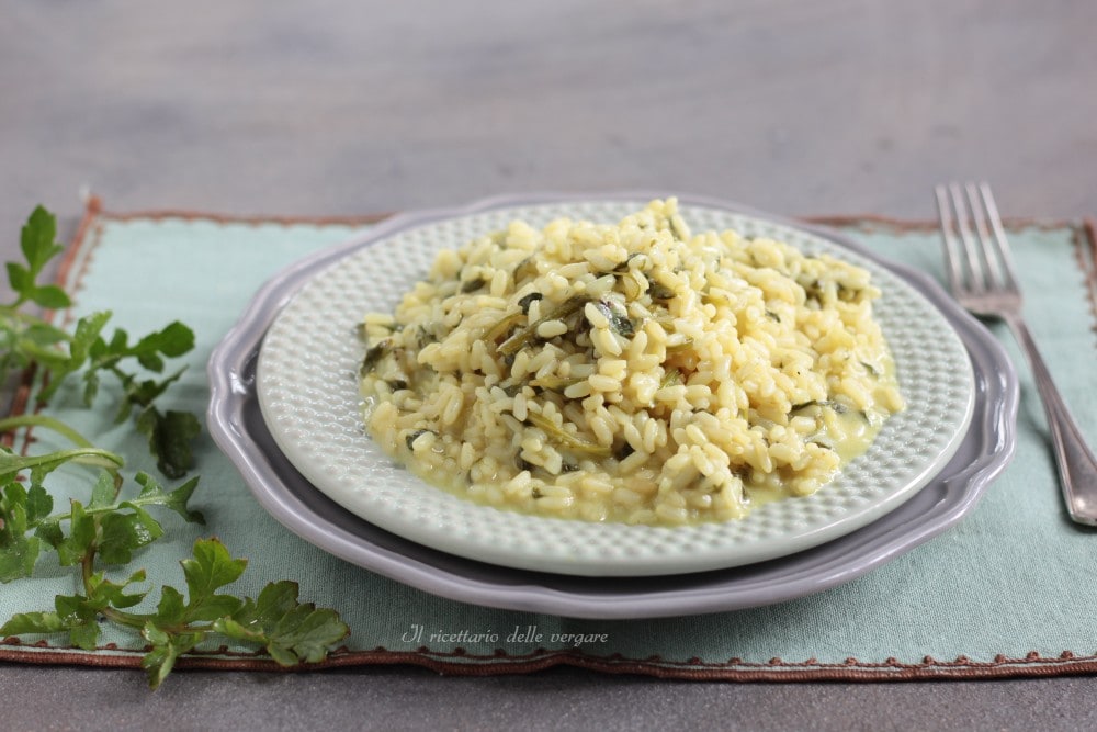 Risotto with Wild Poppies