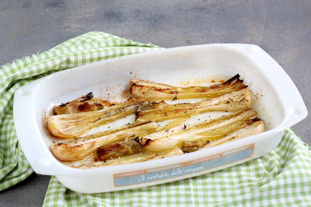 Baked Scallions