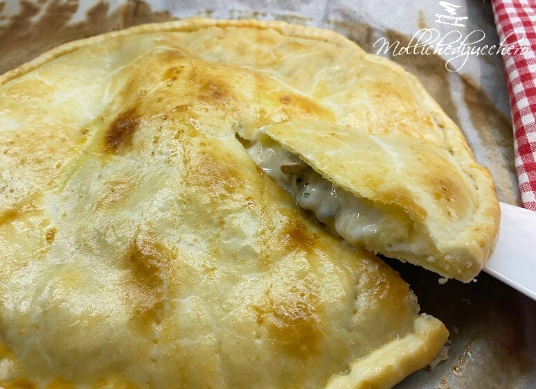 Savory and Creamy Mushroom Pie