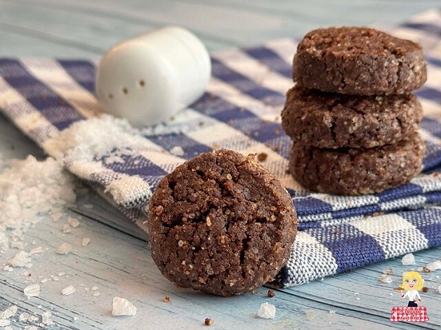 CHOCOLATE AND SALT COOKIES also BIMBY procedure