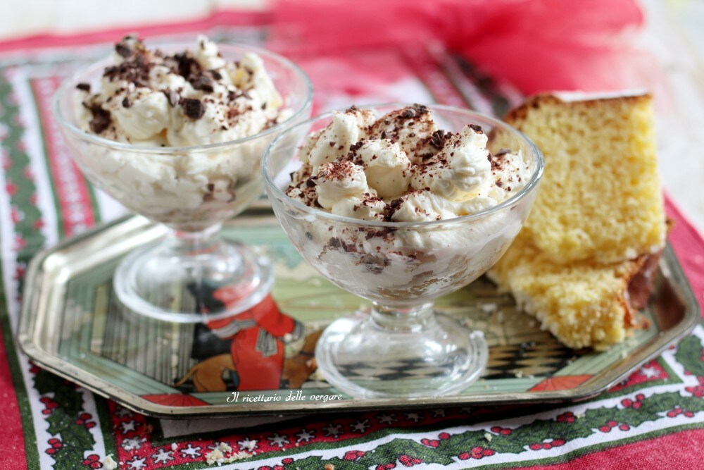 Pandoro and Mascarpone Cups